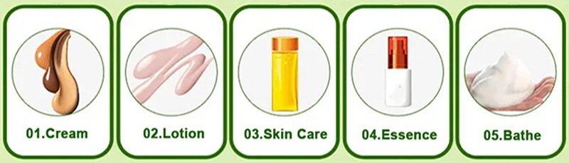 Nine peptides powder Application